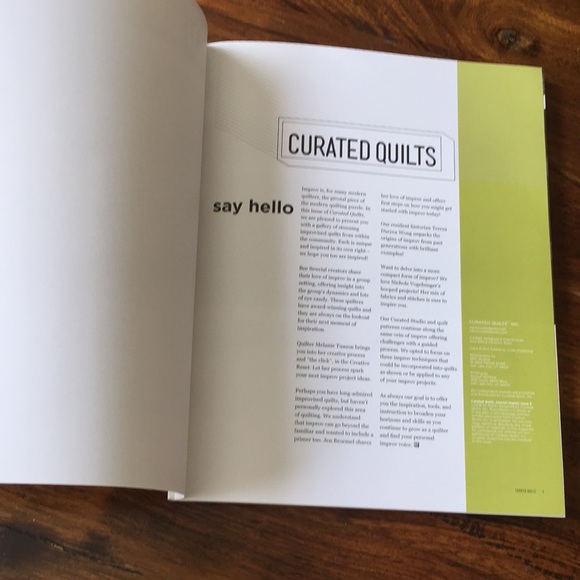 Curated Quilts Quarterly Journal Issue 05 Improv - Picture 5 of 9
